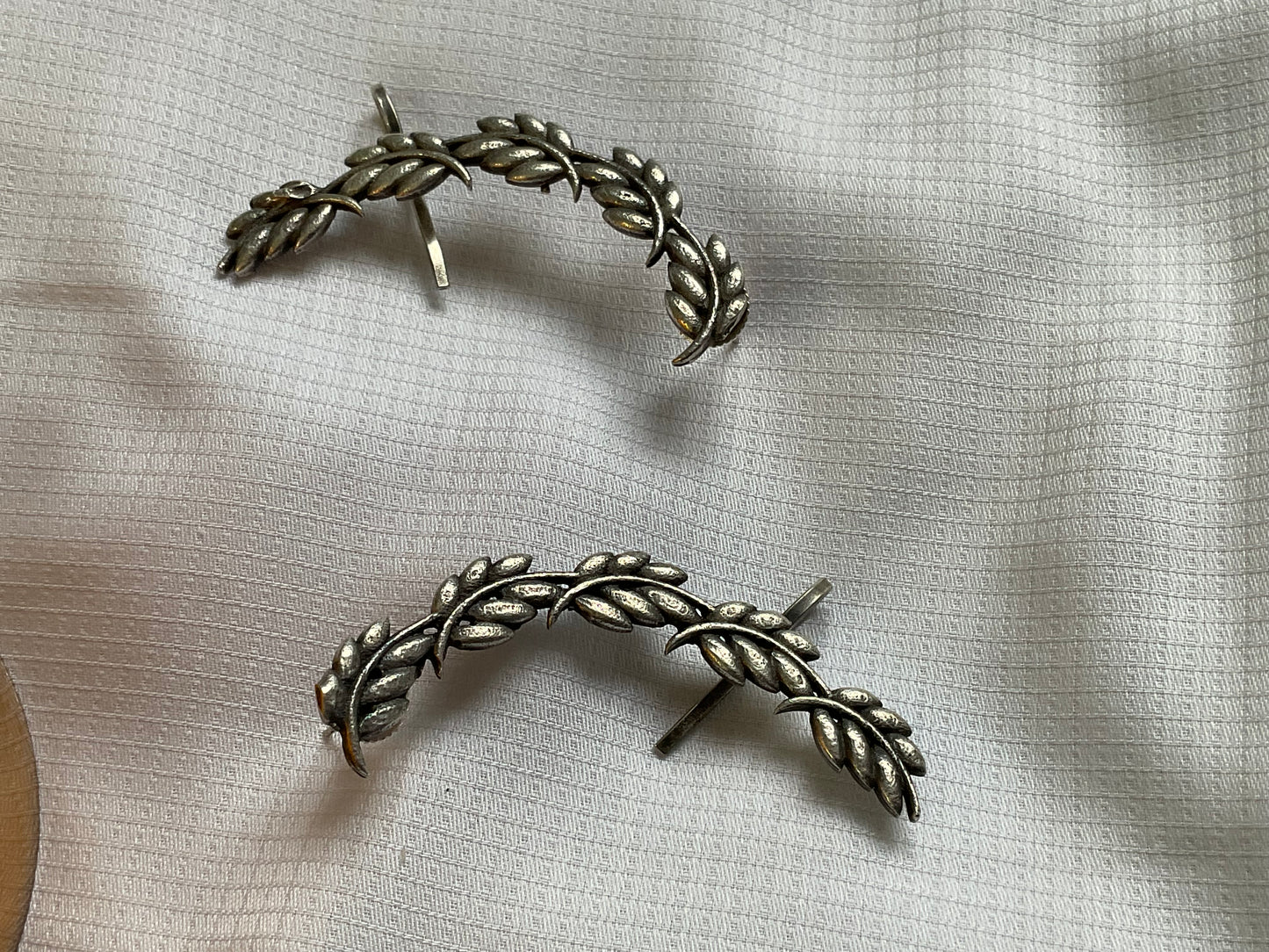 Oxidised earcuffs