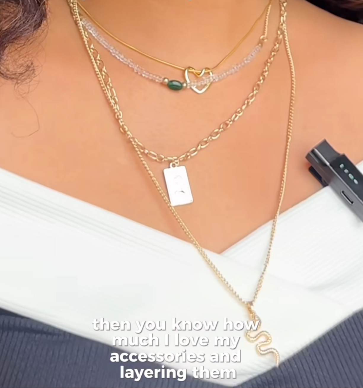 Snake long Layers Chain