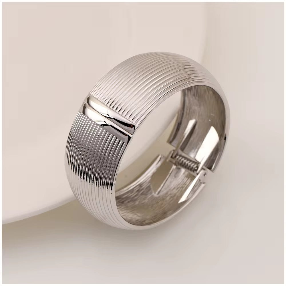 Silver lining Chunky Bracelet