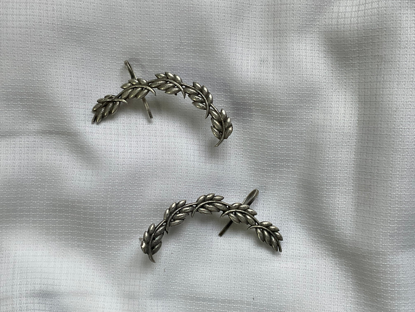Oxidised earcuffs