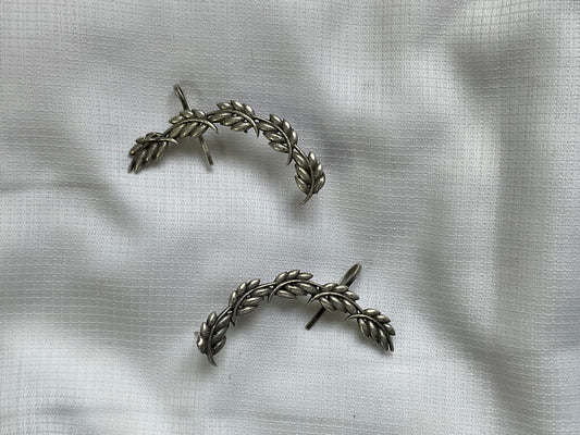 Oxidised earcuffs
