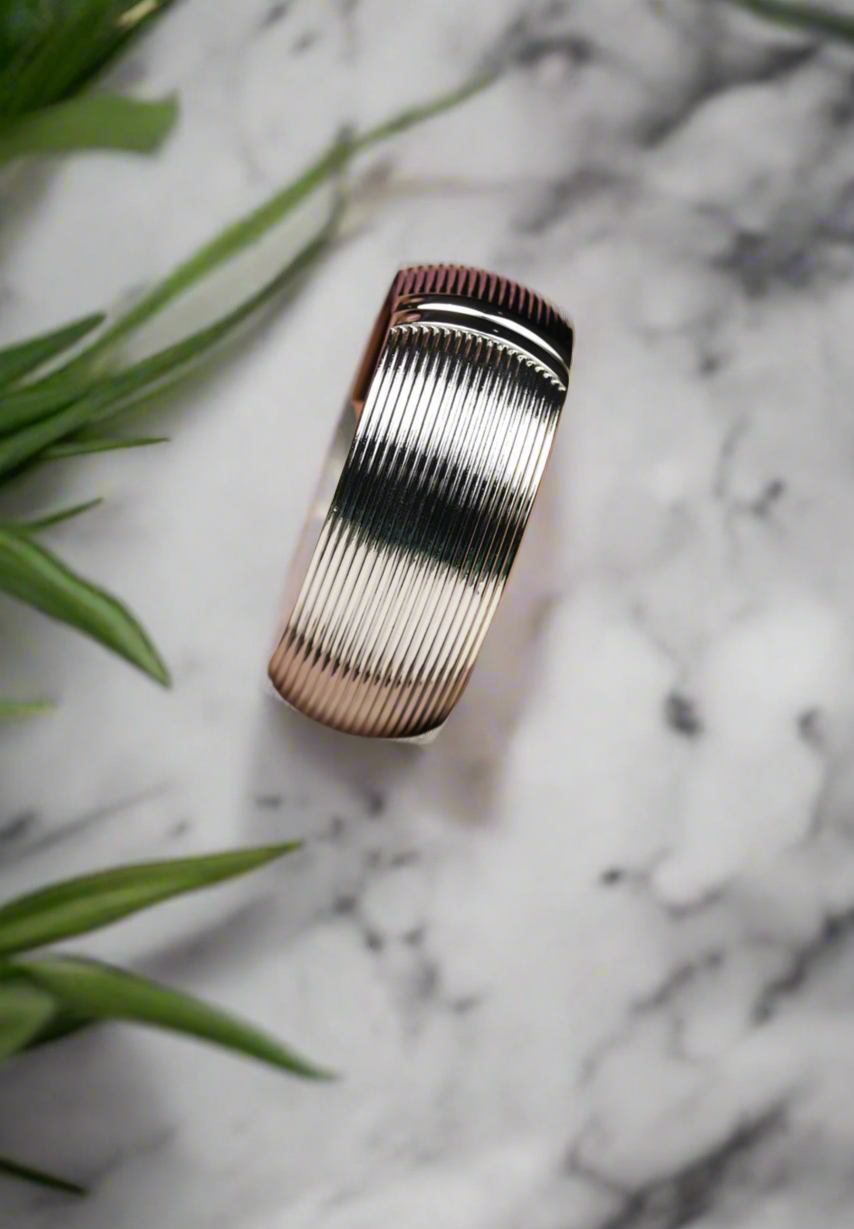 Silver lining Chunky Bracelet