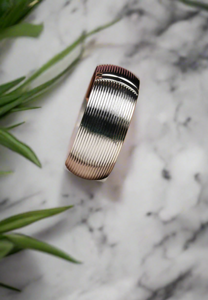 Silver lining Chunky Bracelet