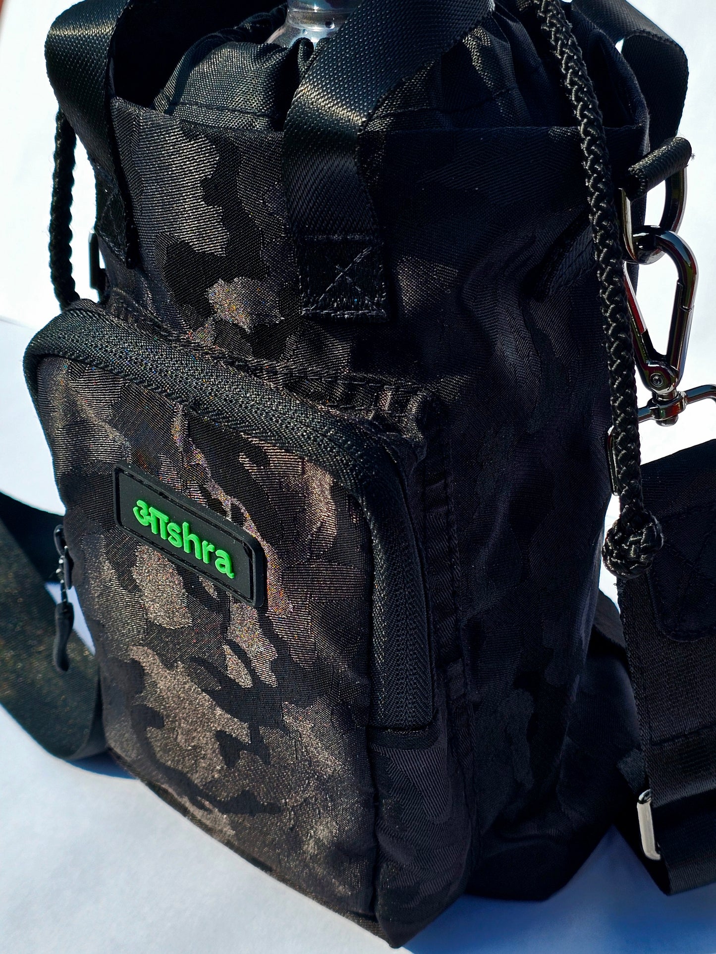 Aashra Everyday Sling Bag with (Water Bottle Pocket & 3 in 1 style)