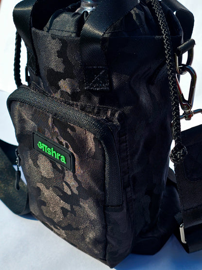 Aashra Everyday Sling Bag with (Water Bottle Pocket & 3 in 1 style)