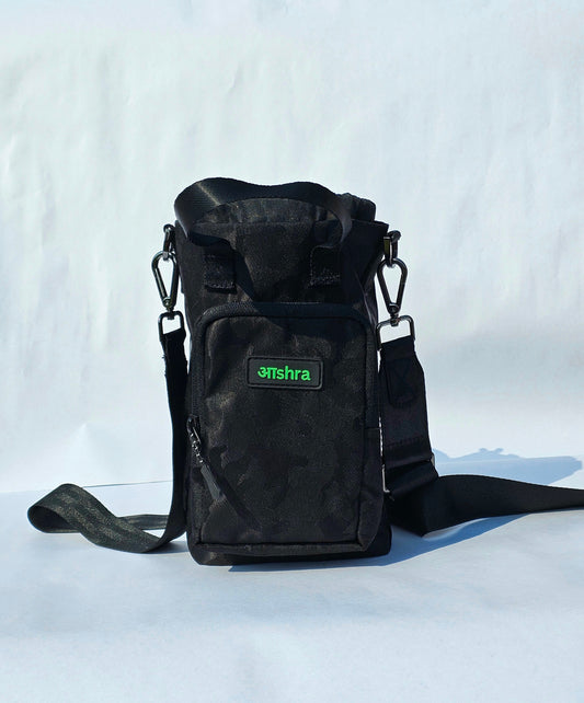 Aashra Everyday Sling Bag with (Water Bottle Pocket & 3 in 1 style)