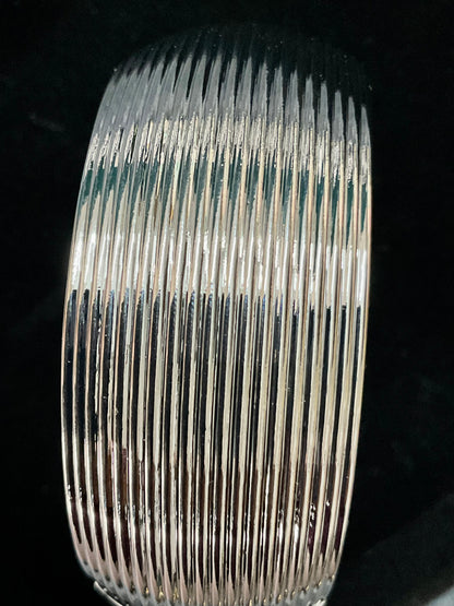 Silver lining Chunky Bracelet