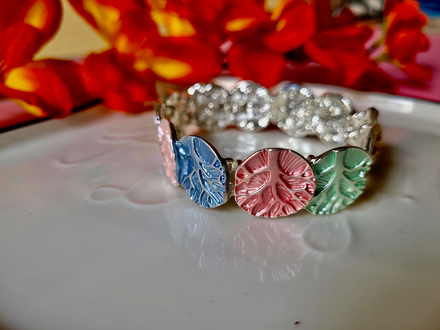 Multicolour Abstract Bracelet