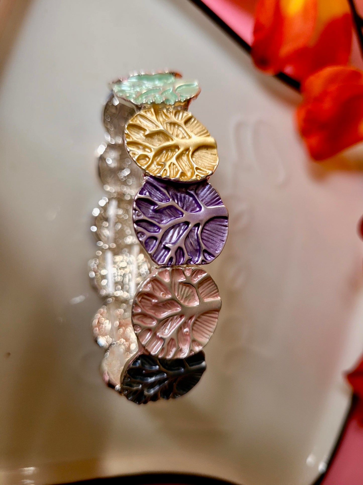 Multicolour Abstract Bracelet