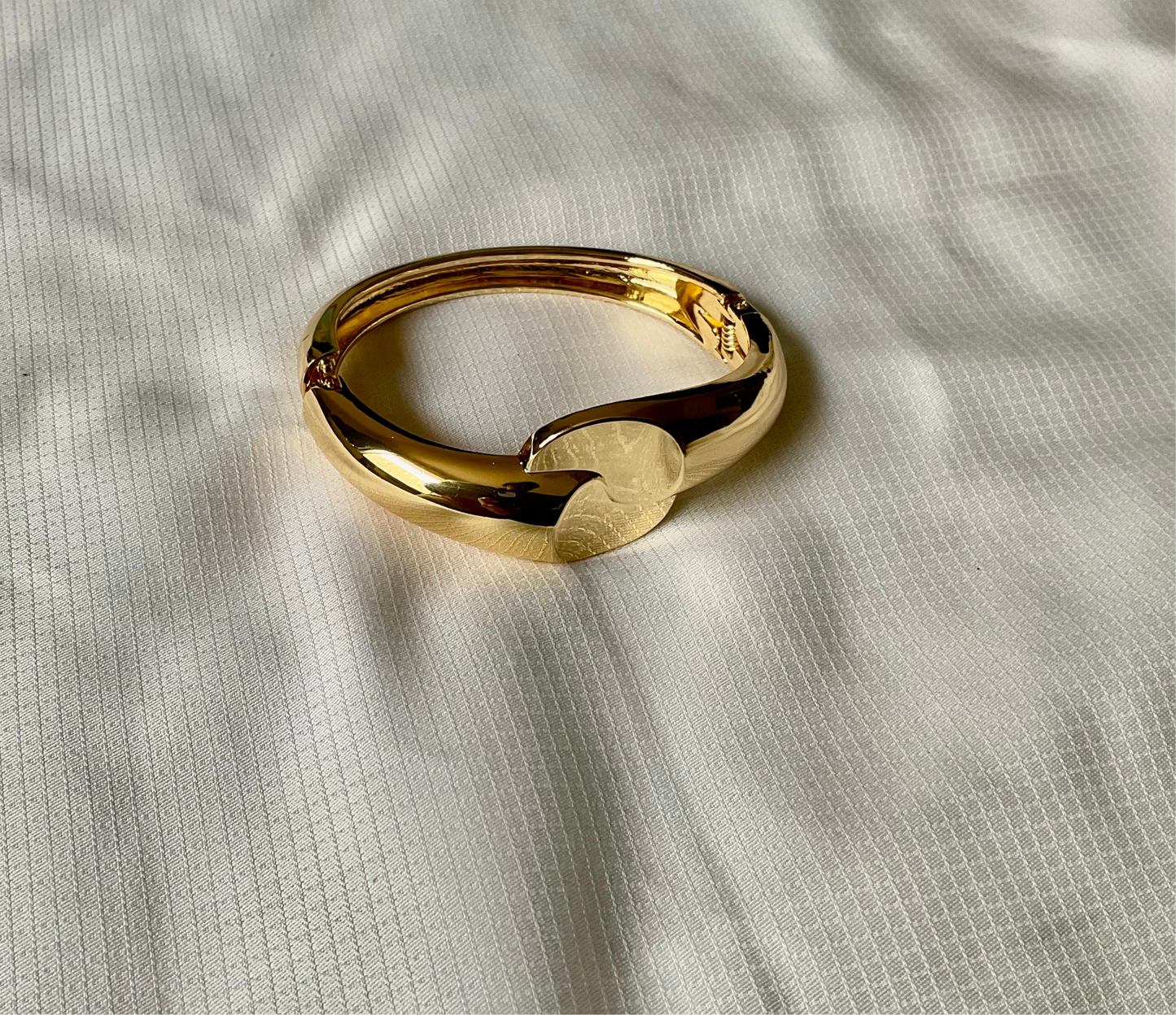 Infinity Gold Chunky Bracelet