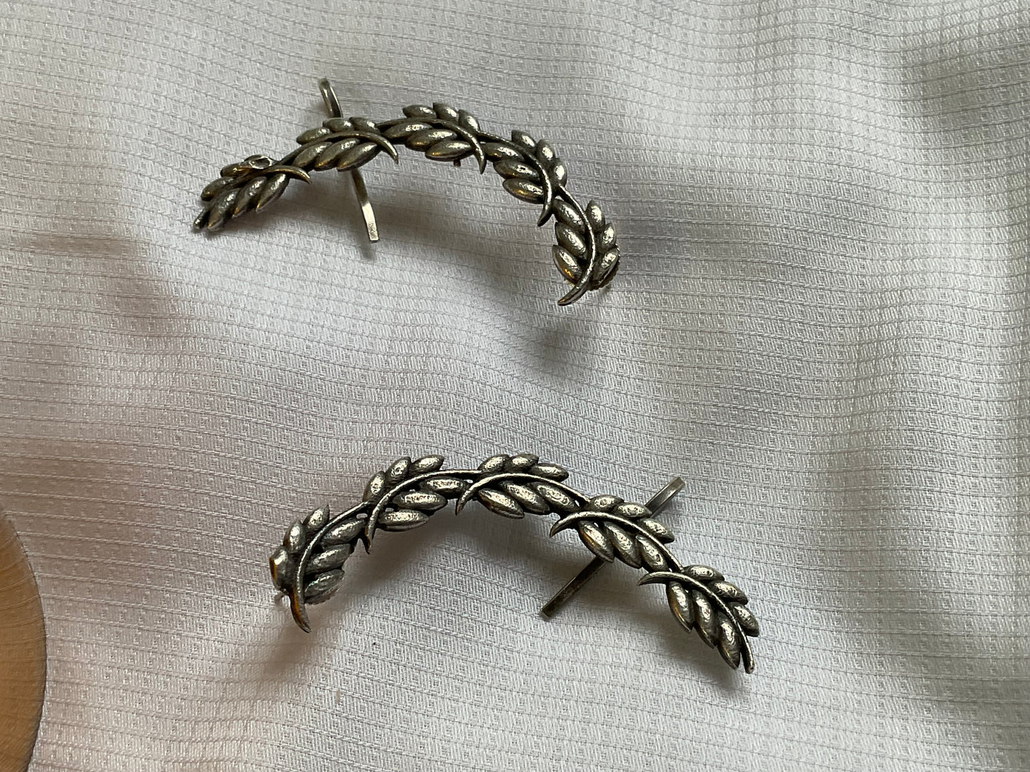 Oxidised earcuffs
