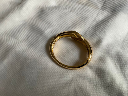 Infinity Gold Chunky Bracelet