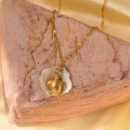 18K Gold Plated 3 combo Viral Pendant Necklace
